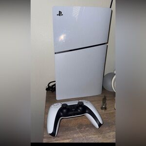 Sony Console - Sleek White Design